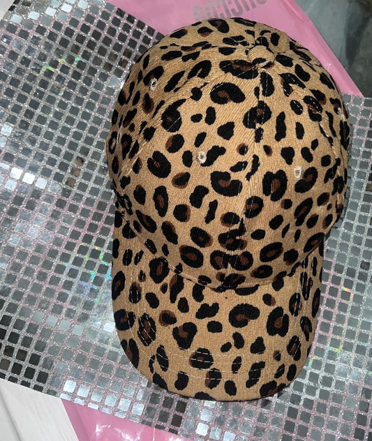 Gorra de animal print